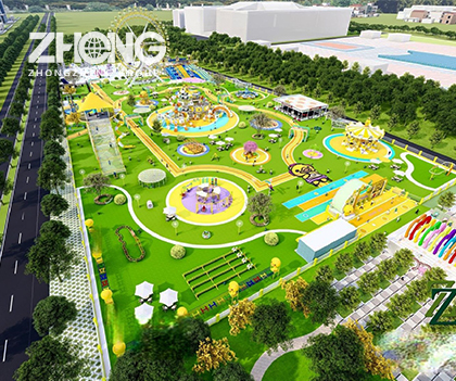 Comprehensive Amusement Park Project Overview —— LT DUCK Theme Park in Jining, China